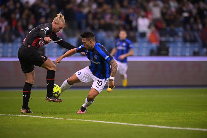 Inter were crowned Supercoppa Italiana victors